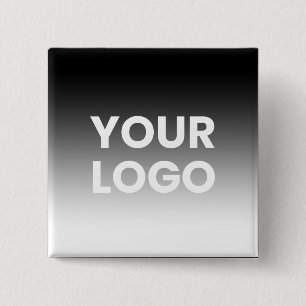 Badge Carré 5 Cm Votre logo et dégradé de couleur moderne modifiabl