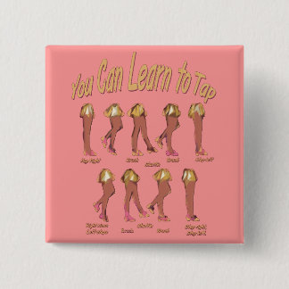 Badge Carré 5 Cm Vous pouvez apprendre à taper
