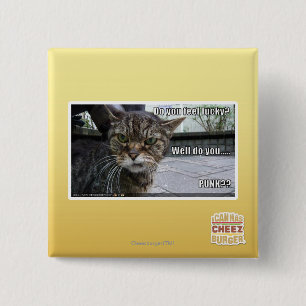 Badge Carré 5 Cm Vous sentez-vous chanceux ?