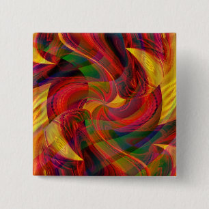 Badge Carré 5 Cm Voyage à Bedlam