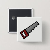 Badge Carré 5 Cm Vu (Devant & derrière)