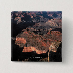 Badge Carré 5 Cm Vue aérienne de canyon grand, Arizona