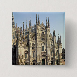 Badge Carré 5 Cm Vue de la façade, commencée 1386