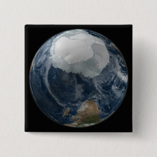 Badge Carré 5 Cm Vue de la Terre 2
