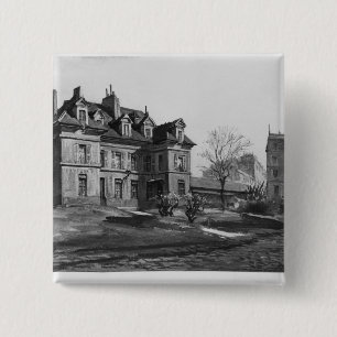 Badge Carré 5 Cm Vue du Maternite Port-Royal, 1905