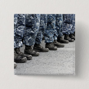 Badge Carré 5 Cm Vue en faible section des marins