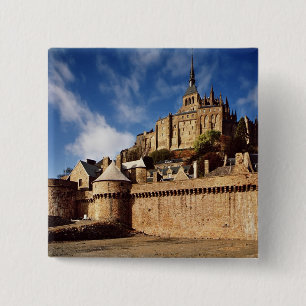 Badge Carré 5 Cm Vue générale de la base des remparts