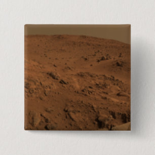 Badge Carré 5 Cm Vue panoramique de Mars 7