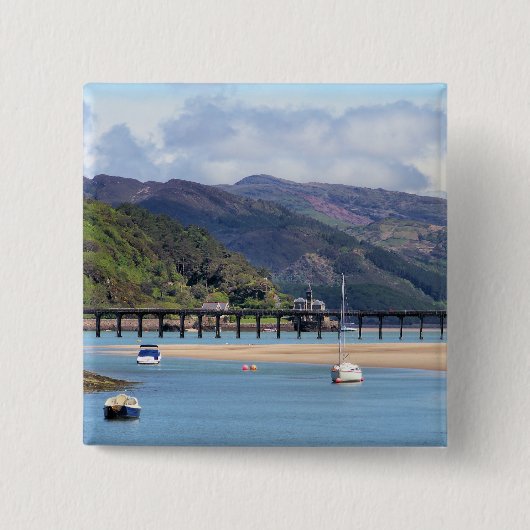 BADGE CARRÉ 5 CM VUES DES ALLES (Devant)