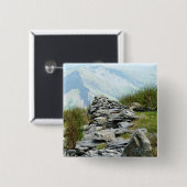 BADGE CARRÉ 5 CM VUES DES ALLES (Devant & derrière)