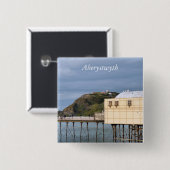 BADGE CARRÉ 5 CM VUES DES ALLES (Devant & derrière)