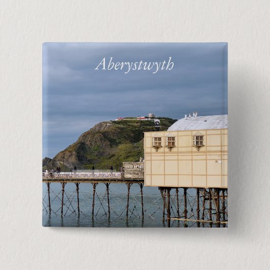 BADGE CARRÉ 5 CM VUES DES ALLES (Devant)