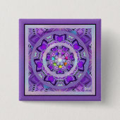 Badge Carré 5 Cm W2 pourpre (Devant)