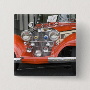 Badge Carré 5 Cm WA, Seattle, automobile allemande classique. 2