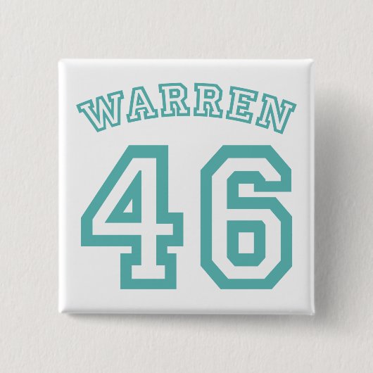 BADGE CARRÉ 5 CM WARREN 46 (Devant)