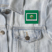 Badge Carré 5 Cm Washington (En situation)