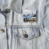 Badge Carré 5 Cm Washington, Olympia, airshow. militaire (En situation)