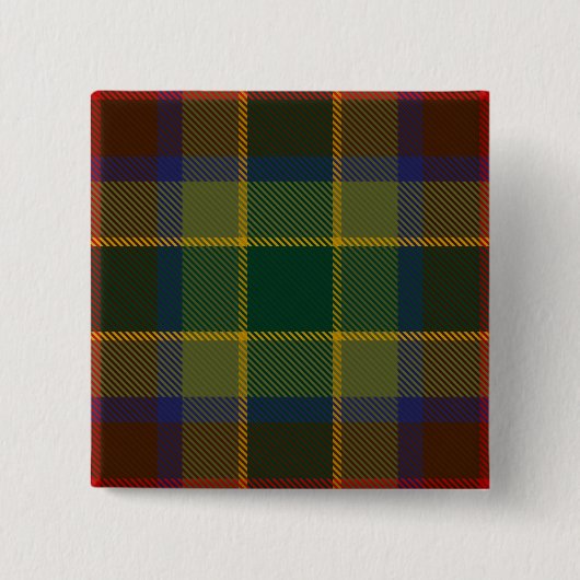 Badge Carré 5 Cm Waterford County Irish Tartan (Devant)