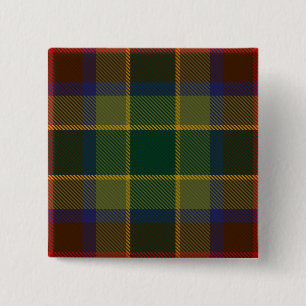 Badge Carré 5 Cm Waterford County Irish Tartan