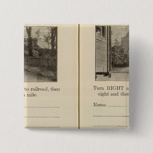 Badge Carré 5 Cm Waterford de Mechanicsville (Devant)