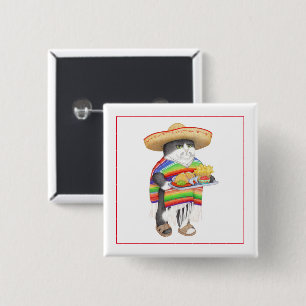 Badge Carré 5 Cm WENDELITO Square Button 