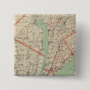 Badge Carré 5 Cm Westchester Co et ses environs