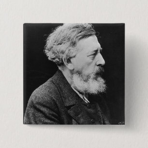 Badge Carré 5 Cm Wilhelm Liebknecht