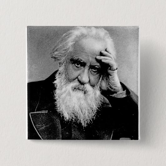 Badge Carré 5 Cm William Huggins, 1910 (Devant)