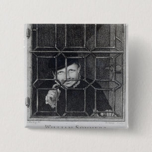 Badge Carré 5 Cm William Sommers, gravé par R. Clamp, 1794