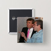 Badge Carré 5 Cm 'Wonderful Secret' Button (Devant & derrière)