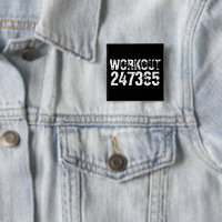 Worn out and scratched text Workout 247365 white