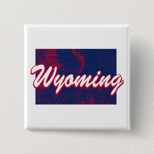 Badge Carré 5 Cm Wyoming