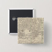 Badge Carré 5 Cm Wyoming 2 (Devant & derrière)