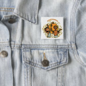 Badge Carré 5 Cm Xe (En situation)