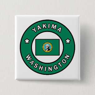 Badge Carré 5 Cm Yakima Washington