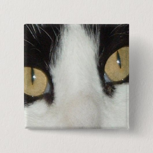 Badge Carré 5 Cm Yeux de chat (Devant)