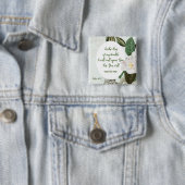 Badge Carré 5 Cm You veut le quota d'inspiration d'Answer (En situation)