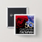 Badge Carré 5 Cm Yurichapa (Devant & derrière)