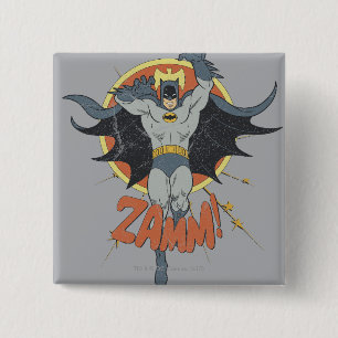 Badge Carré 5 Cm ZAMM Batman Graphic