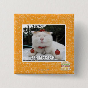 Badge Carré 5 Cm Zen Mastah