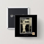 Badge Carré 5 Cm Zombi Kitteh (Devant & derrière)