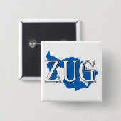 Badge Carré 5 Cm Zug (Devant & derrière)