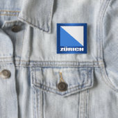 Badge Carré 5 Cm Zurich (En situation)