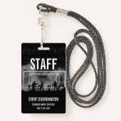 Badge Carte de spectacle VIP All Access Pass - Personnel (Derrière avec lanière)