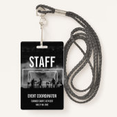 Badge Carte de spectacle VIP All Access Pass - Personnel (Devant avec lanière)