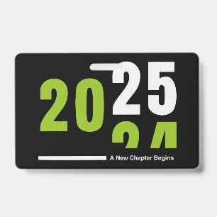 Badge Carte de vacances plate