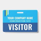 Badge Carte de visiteur Sécurité ID Chantier Naval (Avant)