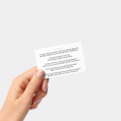 Badge Carte des droits et privilèges légaux (Manuel / portable)