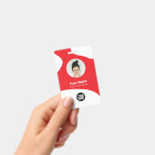 Badge Carte d'ID d'objet Blob moderne personnalisée pour (Manuel / portable)