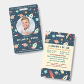 Badge Carte d'identification personnalisée pour enfants  (Avant & arrière)